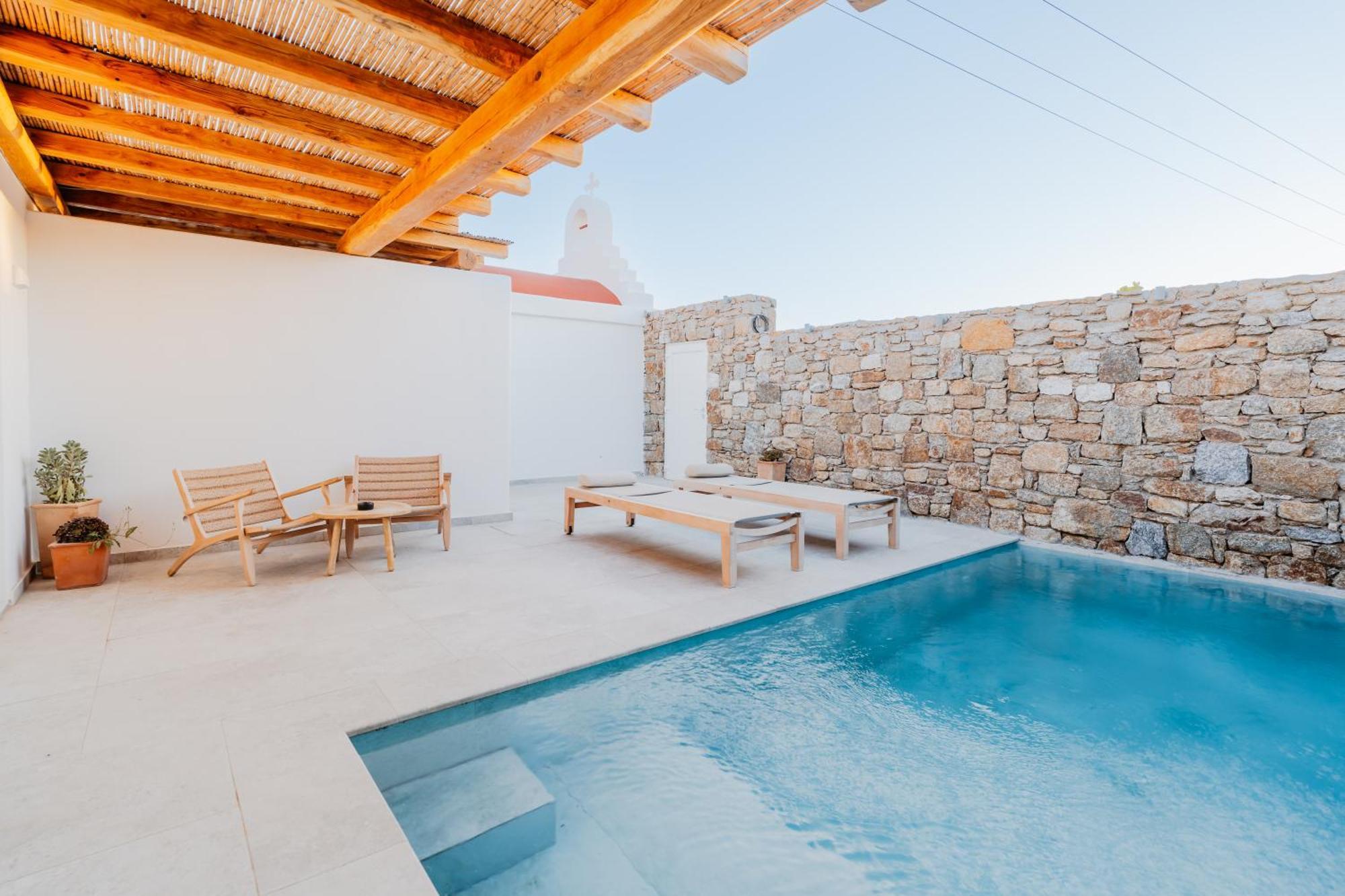 Oliving Mykonos Luxury Suites Kluvász Kültér fotó