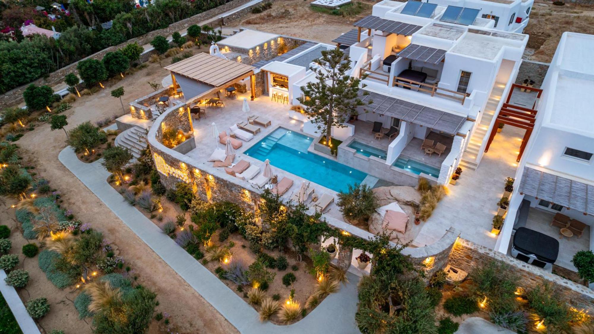 Oliving Mykonos Luxury Suites Kluvász Kültér fotó