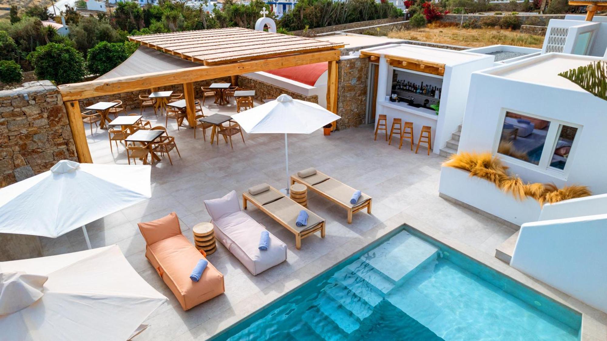 Oliving Mykonos Luxury Suites Kluvász Kültér fotó