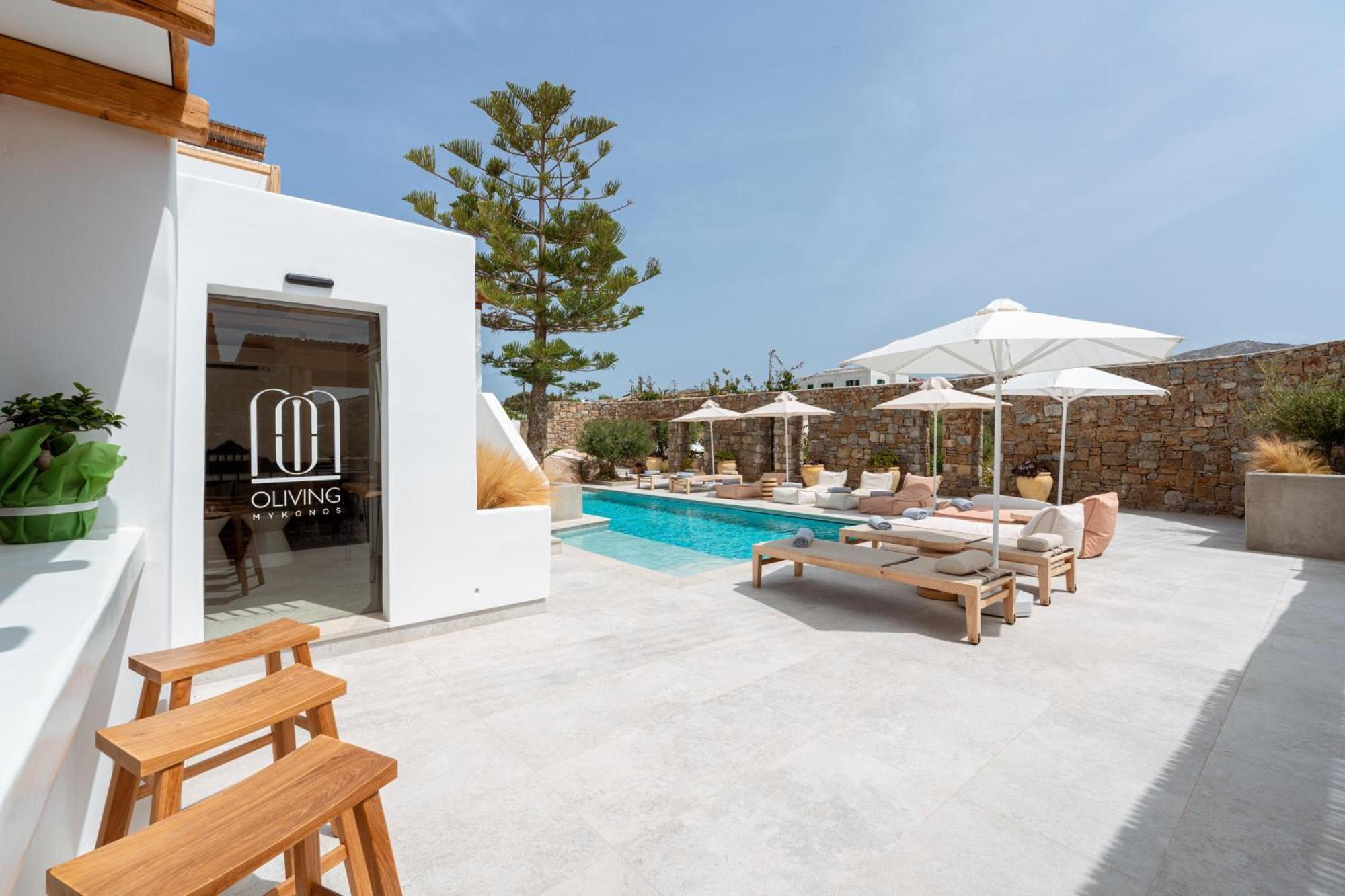 Oliving Mykonos Luxury Suites Kluvász Kültér fotó